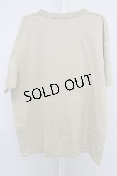 画像2: NO ID. / ペンキプリントBIG Tシャツ ONE ブラウン T-24-04-23-019-NO-ts-YM-ZT199 (2)