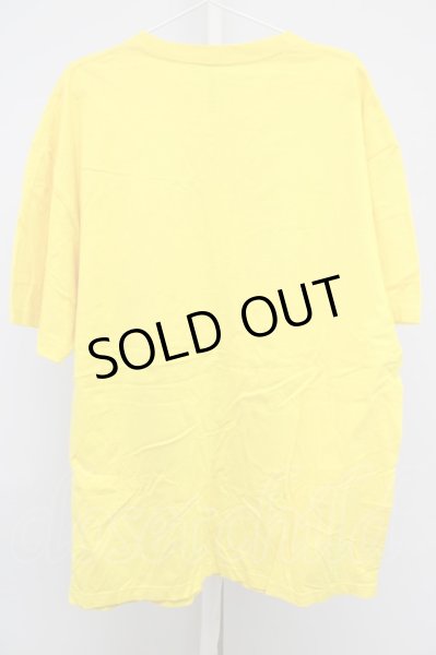 画像2: ALTER VENOMV / スーパービッグアップルプリントTシャツ  イエロー T-24-04-23-020-AL-ts-YM-ZT199 (2)