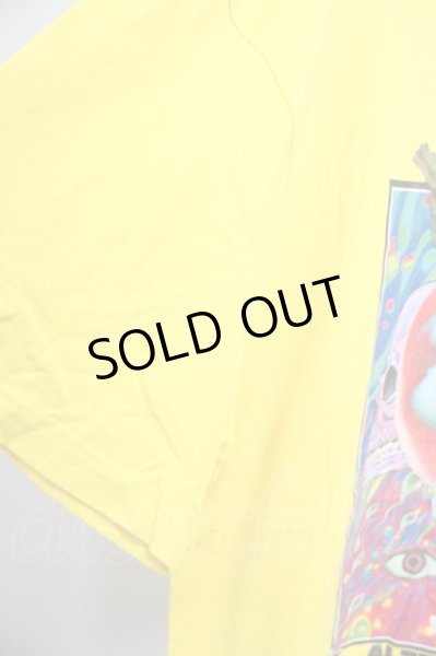 画像4: ALTER VENOMV / スーパービッグアップルプリントTシャツ  イエロー T-24-04-23-020-AL-ts-YM-ZT199 (4)