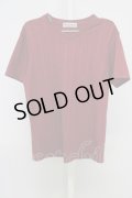 BUFFALO BOBS / ローンテレコVネックTシャツ 2-3 レッド T-24-04-23-021-BU-ts-YM-ZT199
