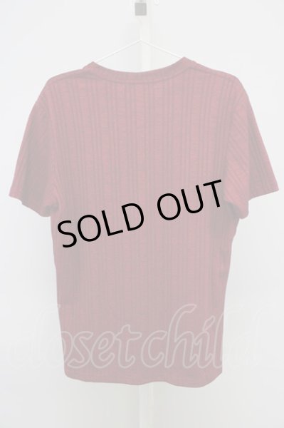 画像2: BUFFALO BOBS / ローンテレコVネックTシャツ 2-3 レッド T-24-04-23-021-BU-ts-YM-ZT199 (2)