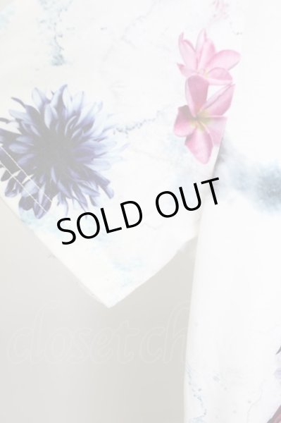 画像4: CIVARIZE / 転写スカルフラワーTシャツ’20SS 44 ホワイト T-24-04-23-005-CI-ts-YM-ZT287 (4)