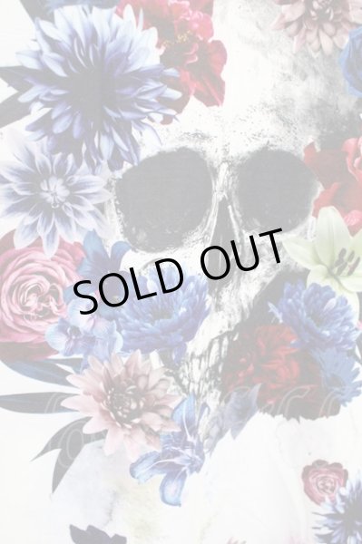 画像5: CIVARIZE / 転写スカルフラワーTシャツ’20SS 44 ホワイト T-24-04-23-005-CI-ts-YM-ZT287 (5)