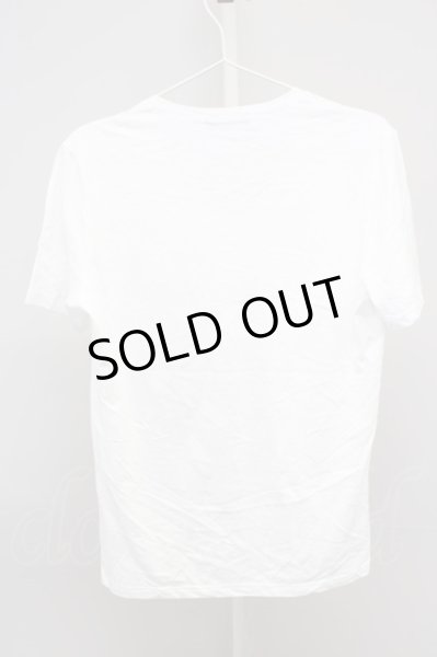 画像2: TORNADO MART / バタフライラインストーンTシャツ L ホワイト T-24-04-23-006-TO-ts-YM-ZT287 (2)