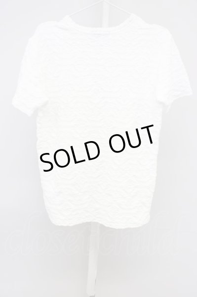 画像2: BUFFALO BOBS / GRAIN(グレイン） ウェーブタックTシャツ 2-3 ホワイト T-24-04-23-007-BU-ts-YM-ZT287 (2)