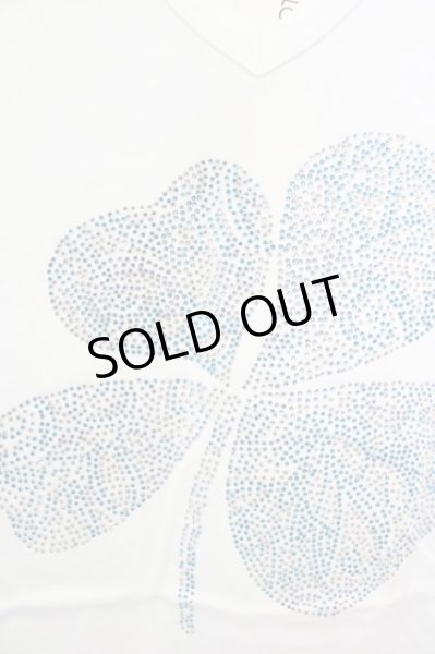 画像5: BUFFALO BOBS / 【タグ付き】QUADRIFOGLIO(クアドリフォリオ)メタルフィットTシャツ 1-2 ホワイト T-24-04-23-008-BU-ts-YM-ZT287 (5)