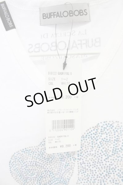 画像6: BUFFALO BOBS / 【タグ付き】QUADRIFOGLIO(クアドリフォリオ)メタルフィットTシャツ 1-2 ホワイト T-24-04-23-008-BU-ts-YM-ZT287 (6)