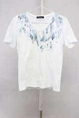 TORNADO MART / フェザーネックTシャツ’17SS L ホワイト T-24-04-23-009-TO-ts-YM-ZT199