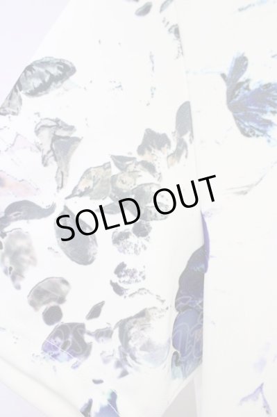 画像4: TORNADO MART / ダークフラワープリントTシャツ M ホワイト T-24-04-23-011-TO-ts-YM-ZT199 (4)