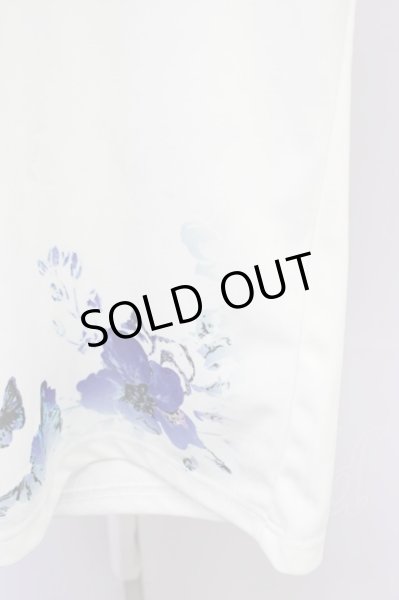 画像6: TORNADO MART / ダークフラワープリントTシャツ M ホワイト T-24-04-23-011-TO-ts-YM-ZT199 (6)