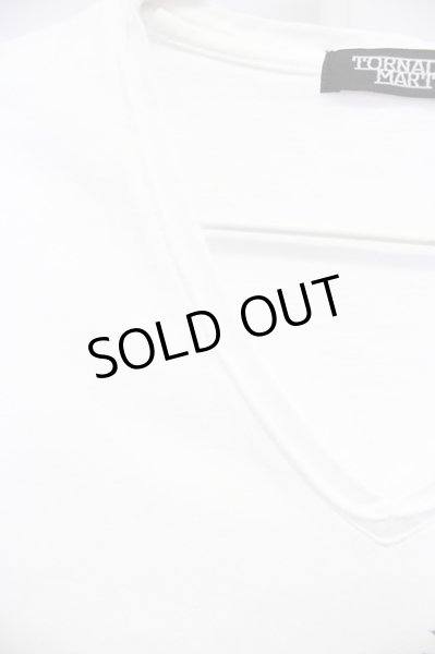 画像6: TORNADO MART / トライバルパンサーVネック  ホワイト T-24-04-23-012-TO-ts-YM-ZT (6)