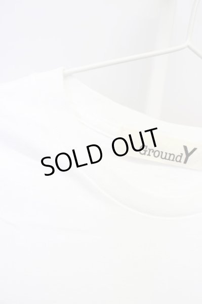 画像3: Ground Y / リバースロゴTシャツ 3 ホワイト T-24-04-23-013-Gr-ts-YM-ZT199 (3)