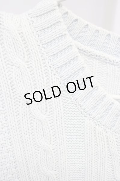 画像3: GOSTAR DE FUGA / グラデーションニットTシャツ 44 サックスｘホワイト T-24-04-23-002-GO-to-YM-ZT287 (3)