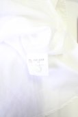 画像7: TORNADO MART / カッティング刺繍デコルテ半袖シャツ M ホワイト T-24-04-23-015-TO-sh-YM-ZT199