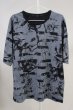 画像1: NO ID. / スモークボーダーBIGTシャツ ONE グレー T-24-05-15-001-NO-ts-YM-ZT (1)