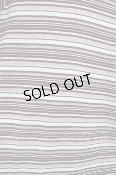 画像6: TORNADO MART / ボーダーポロシャツ  パープル系 T-24-05-15-020-TO-ts-YM-ZT (6)