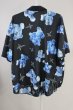 画像2: TRAVAS TOKYO / Bear Print 半袖シャツ F ブルー T-24-05-15-024-TR-sh-YM-ZT407 (2)
