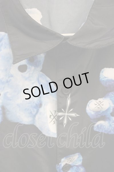 画像3: TRAVAS TOKYO / Bear Print 半袖シャツ F ブルー T-24-05-15-024-TR-sh-YM-ZT407 (3)