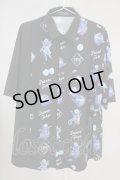 TRAVAS TOKYO /  Angel's drop H/S Shirt 21SS  ブラック T-24-05-15-028-TR-sh-OW-ZT407