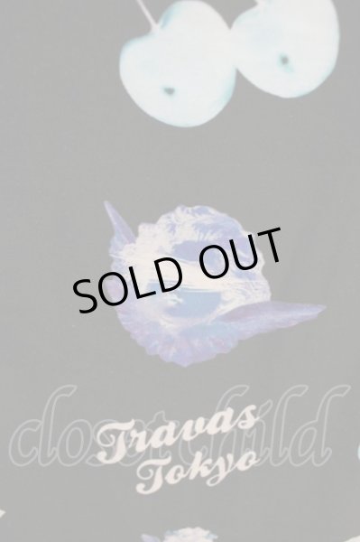 画像4: TRAVAS TOKYO /  Angel's drop H/S Shirt 21SS  ブラック T-24-05-15-028-TR-sh-OW-ZT407 (4)