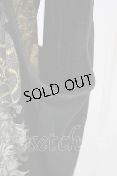 画像6: KMRii / フラワー＆スネークタンクトップ 0 ブラック T-24-05-15-029-KM-to-YM-ZT (6)