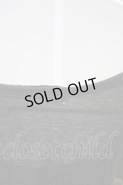 画像8: KMRii / フラワー＆スネークタンクトップ 0 ブラック T-24-05-15-029-KM-to-YM-ZT (8)