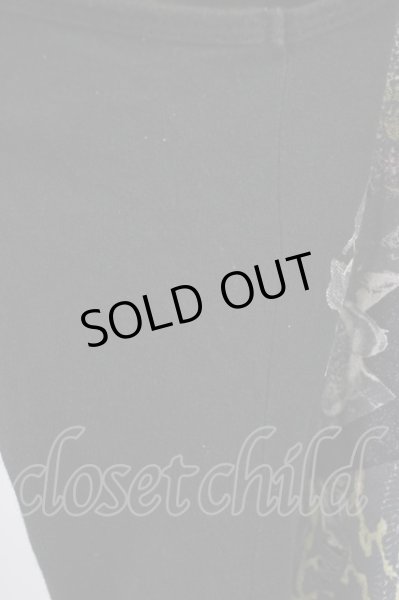 画像9: KMRii / フラワー＆スネークタンクトップ 0 ブラック T-24-05-15-029-KM-to-YM-ZT (9)