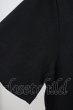 画像4: BLACK VARIA / スカルローズVネック Tシャツ M ブラック T-24-05-15-004-BL-ts-YM-ZT408 (4)