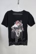 画像1: CIVARIZE / 4色分解ドレススカルTシャツ’20SS 44 ブラック T-24-05-15-005-CI-ts-YM-ZT408 (1)