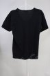 画像2: CIVARIZE / 4色分解ドレススカルTシャツ’20SS 44 ブラック T-24-05-15-005-CI-ts-YM-ZT408 (2)
