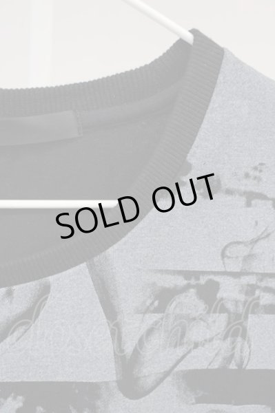 画像3: NO ID. / スモークボーダーBIGTシャツ ONE グレー T-24-05-15-001-NO-ts-YM-ZT (3)