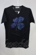 画像1: BUFFALO BOBS / 【タグ付き】QUADRIFOGLIO(クアドリフォリオ)メタルフィットTシャツ 1-2 ブラック T-24-05-15-010-BU-ts-YM-ZT406 (1)