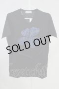 BUFFALO BOBS / 【タグ付き】QUADRIFOGLIO(クアドリフォリオ)メタルフィットTシャツ 1-2 ブラック T-24-05-15-010-BU-ts-YM-ZT406
