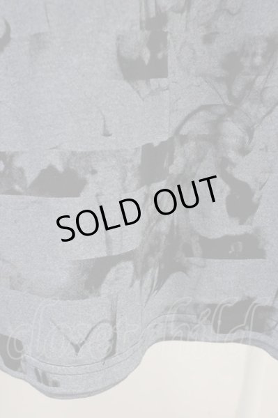 画像5: NO ID. / スモークボーダーBIGTシャツ ONE グレー T-24-05-15-001-NO-ts-YM-ZT (5)