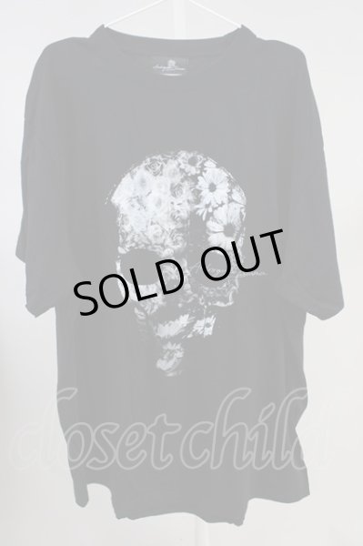 画像1: Androgyne Blumen / SKULL BLUMEN Tシャツ XXXL ブラック T-24-05-15-012-el-ts-YM-ZT406 (1)