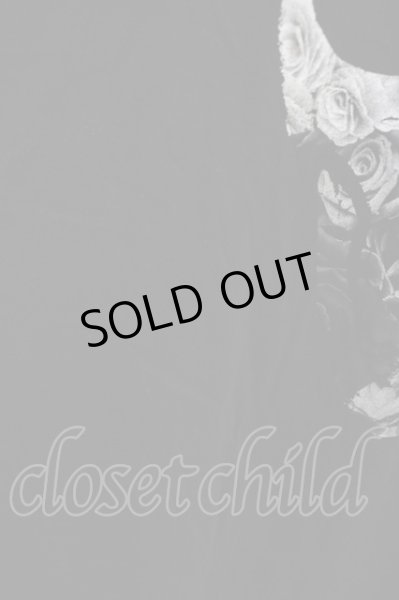 画像5: Androgyne Blumen / SKULL BLUMEN Tシャツ XXXL ブラック T-24-05-15-012-el-ts-YM-ZT406 (5)