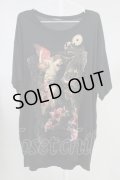 CIVARIZE / ヴィンテージプリントビッグTEE’20SS  ブラック T-24-05-15-002-CI-ts-YM-ZT