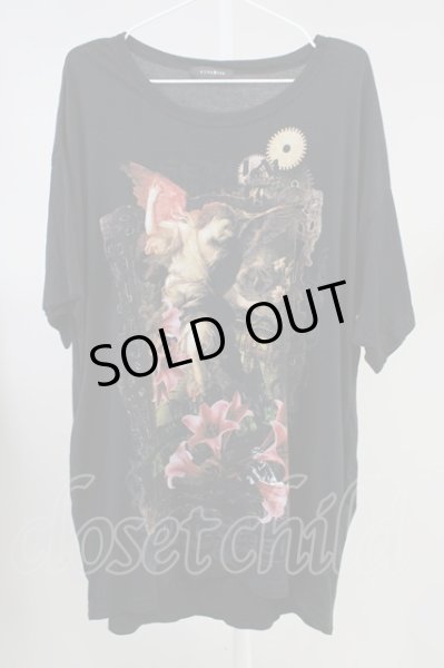 画像1: CIVARIZE / ヴィンテージプリントビッグTEE’20SS  ブラック T-24-05-15-002-CI-ts-YM-ZT (1)