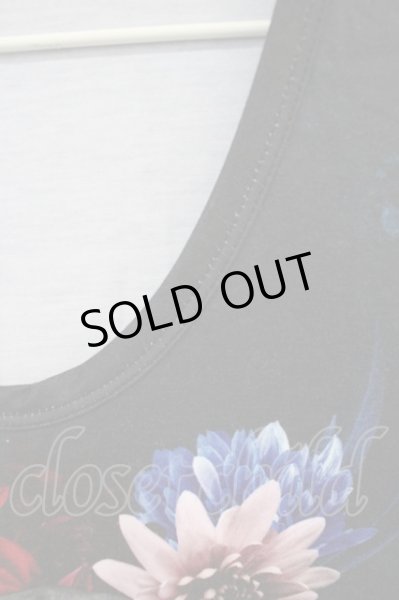 画像3: CIVARIZE / 転写スカルフラワーTシャツ’20SS 44 ブラック T-24-05-15-014-CI-ts-YM-ZT406 (3)