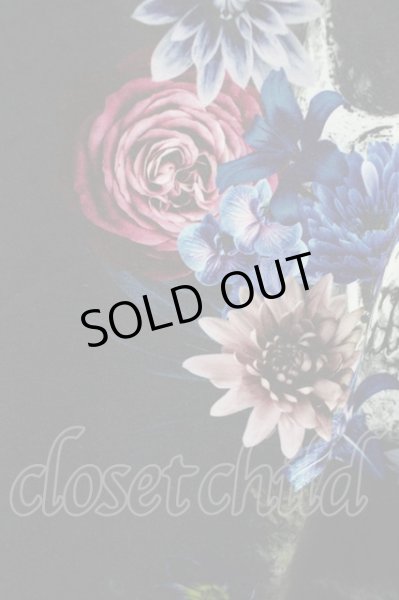 画像5: CIVARIZE / 転写スカルフラワーTシャツ’20SS 44 ブラック T-24-05-15-014-CI-ts-YM-ZT406 (5)