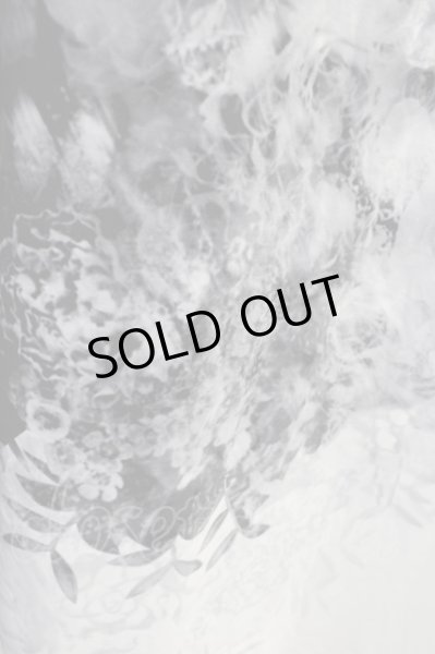 画像5: CIVARIZE / バイカラーフラワープリントTシャツ’22SS F ブラックｘホワイト T-24-05-15-015-CI-ts-YM-ZT (5)