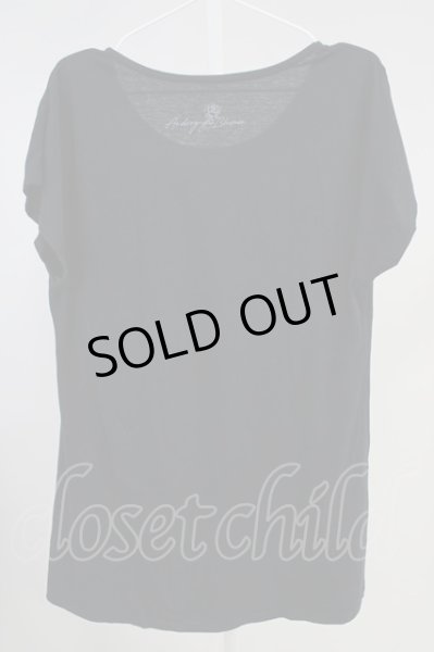 画像2: Androgyne Blumen / Butterfly Tシャツ  ブラック T-24-05-15-017-el-ts-YM-ZT406 (2)