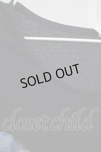 画像3: Androgyne Blumen / Butterfly Tシャツ  ブラック T-24-05-15-017-el-ts-YM-ZT406 (3)