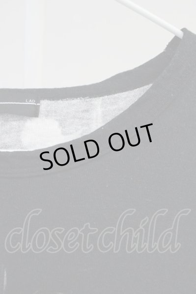 画像3: LAD MUSICIAN / インクジェットフラワーBIG Tシャツ  ブラック T-24-05-15-018-LA-ts-YM-ZT407 (3)