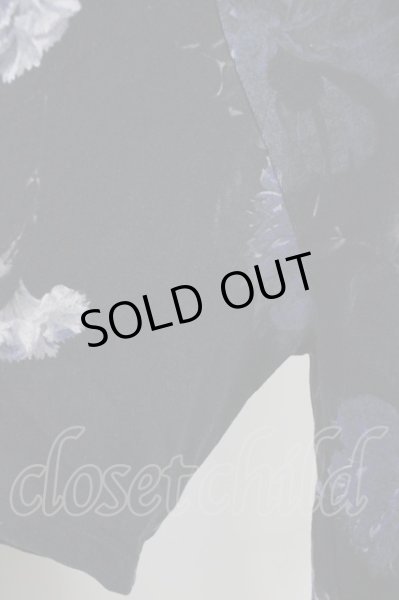 画像4: LAD MUSICIAN / インクジェットフラワーBIG Tシャツ  ブラック T-24-05-15-018-LA-ts-YM-ZT407 (4)