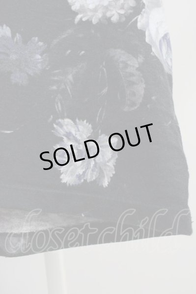 画像5: LAD MUSICIAN / インクジェットフラワーBIG Tシャツ  ブラック T-24-05-15-018-LA-ts-YM-ZT407 (5)