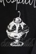 画像5: MARDI GRAS / CAKE Print Tシャツ F ブラック T-24-07-05-017-MA-ts-YM-ZT416 (5)