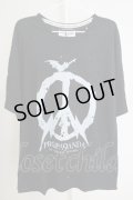 Moonage Devilment / 【タグ付き】PROPA9ANDAコラボ REVERBRATION SHADOW（クラッシュ）Tシャツ 46 ブラック T-24-07-05-018-Mo-ts-YM-ZT
