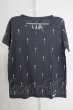 画像1: Moonage Devilment / sword　print Tシャツ M チャコール T-24-07-05-019-Mo-ts-YM-ZT (1)