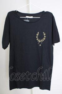 MENTAL / 刺繍入りBIG Tシャツ L ブラック T-24-07-05-020-ME-ts-YM-ZT020